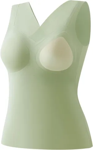 Post Surgery Mastectomy Camisole with Prosthesis Pockets, Women's Recovery Tank Top
