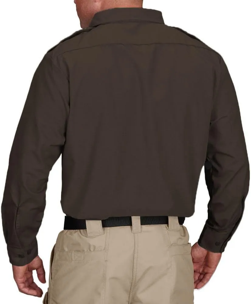 Propper Men's Long Sleeve Tactical Shirt, Khaki, Large Long