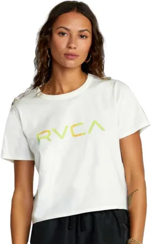 RVCA Big Radiant Boxed Women's T-Shirt - Vintage White