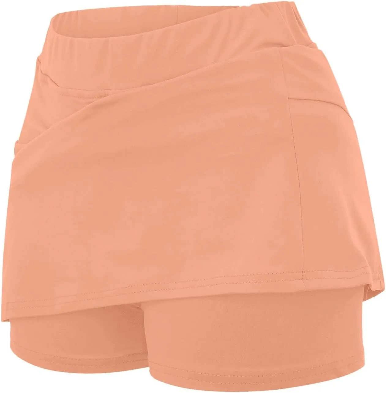 Summer Skorts For Women 2025 Trendy Lightweight Skirt Athletic Inner Shorts Running Tennis Golf Workout Leggings