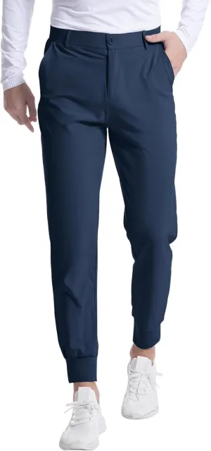 Sweatpants for Men Combat Track Cargo Male Tapered Loose Fit Elasticated Waist Solid Color Split Utility Cargo