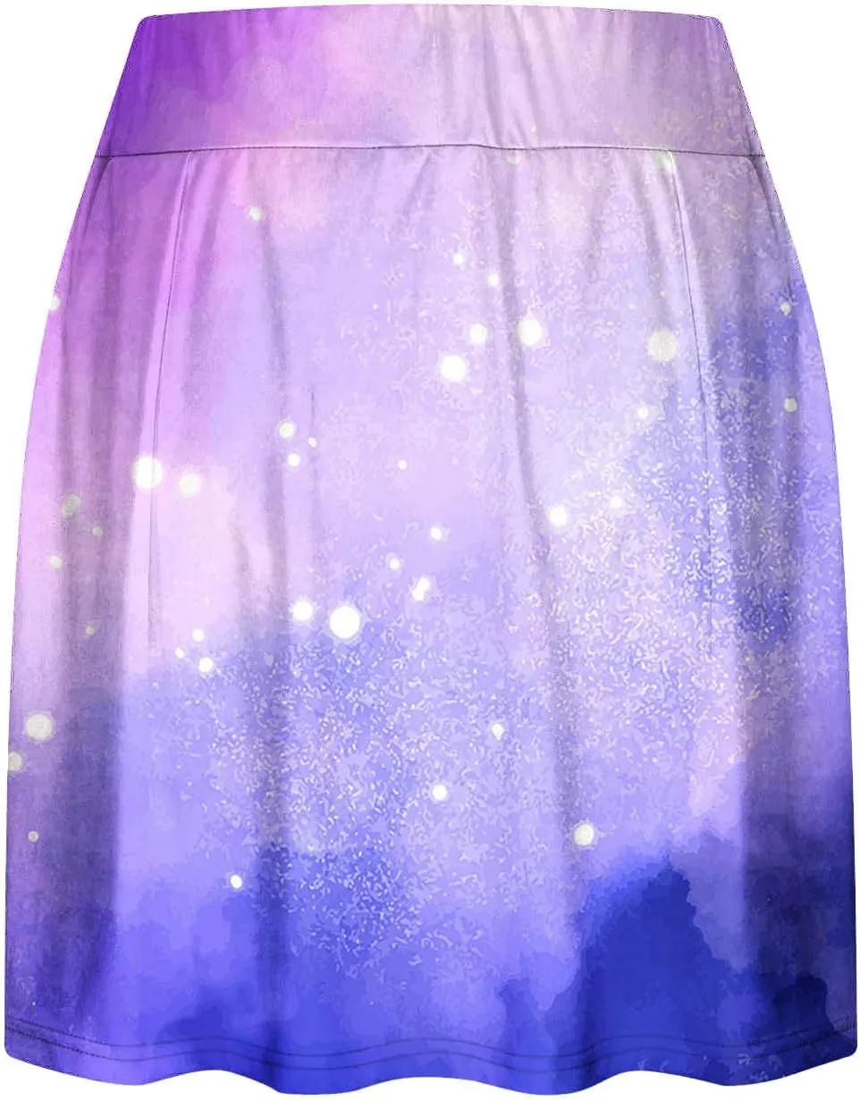 TANGNADE Skorts for Women Dressy Casual Skirt Athletic Inner Shorts for Running Tennis Golf Comfy Workout Sports Outfits