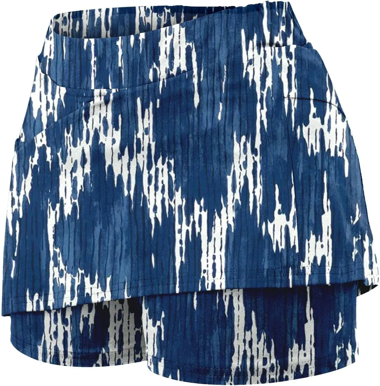Tennis Mini Skirts for Women Summer Tie Dye Stretch Golf Skorts Lounge Workout 2 in 1 Preepy Short Sports Leggings Plus Size