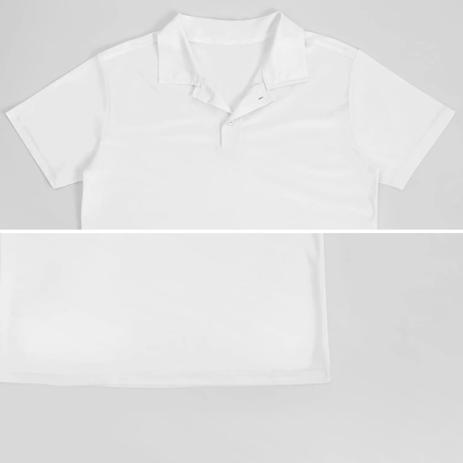 The Republic of Guinea Flag Men's Polo-Shirt Regular-Fit Short Sleeve Sports Quick Dry Golf Tennis T-Shirt