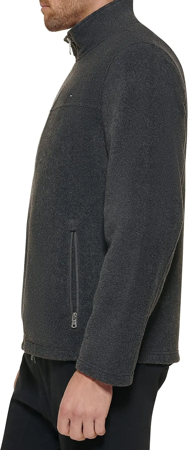 Tommy Hilfiger Men's Classic Zip Front Polar Fleece Jacket