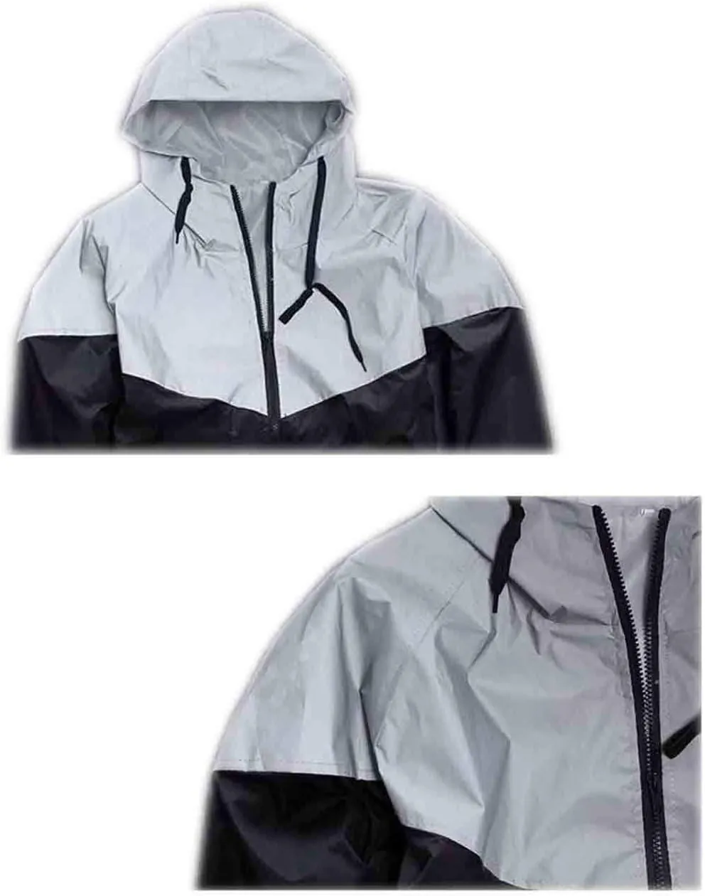 TR Mens Reflective Jacket Coat Hight Visibility Cycling Jacket