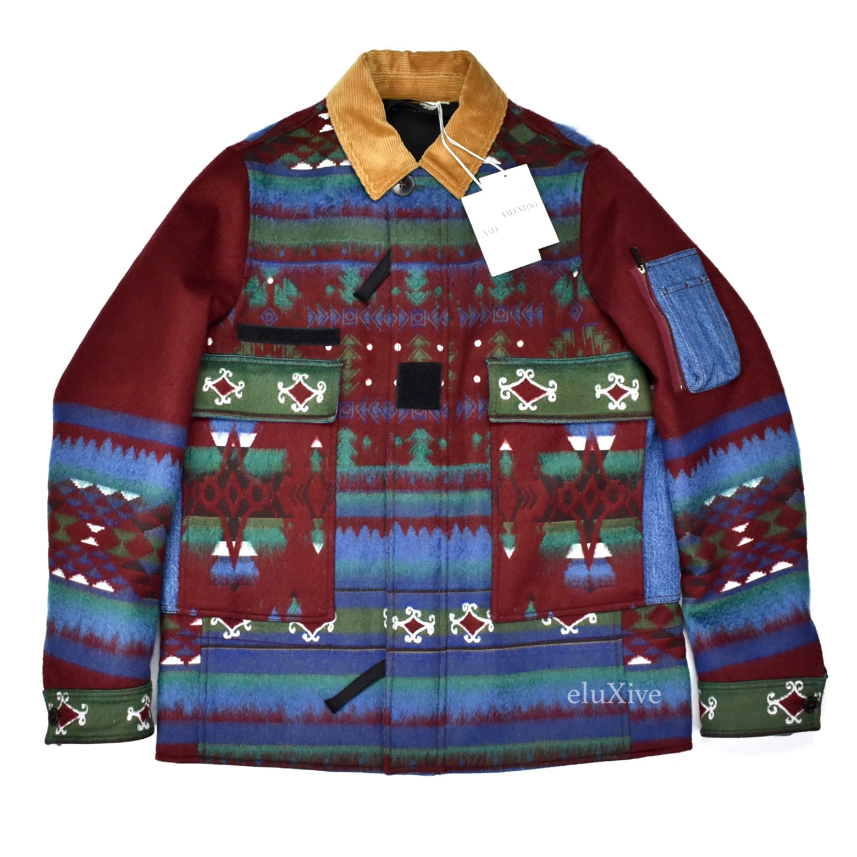 Valentino - Southwestern Blanket Woven Jacket