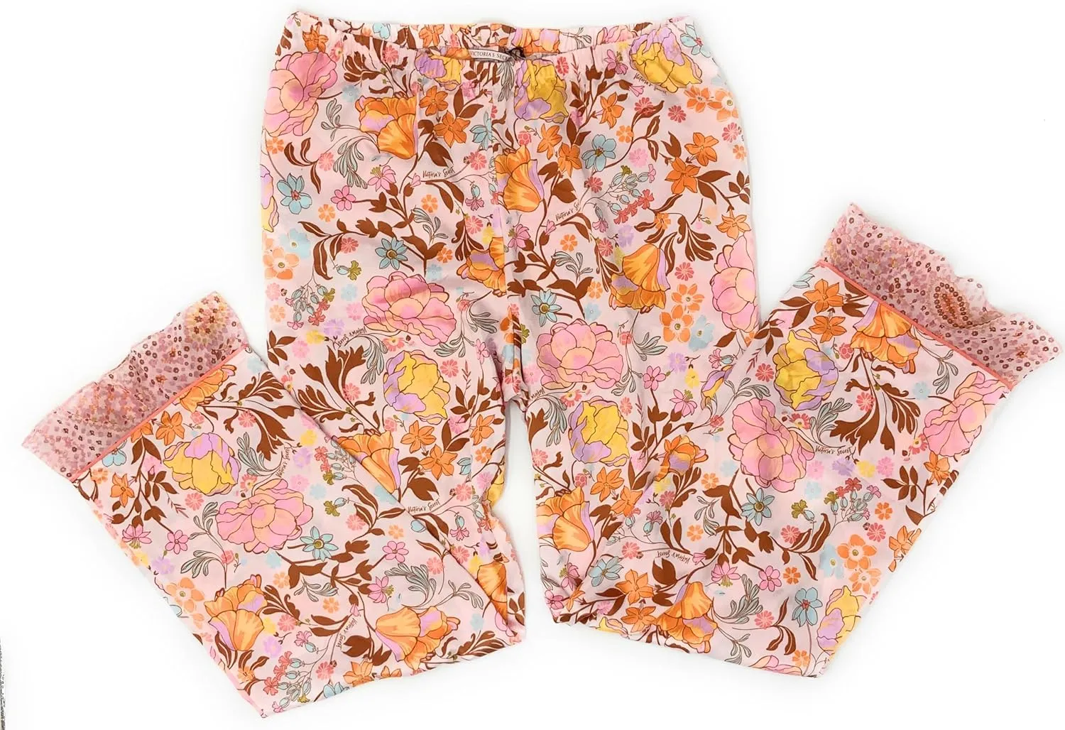 Victoria's Secret Satin Pajama Set Cami Tank Top and Bottom Pants