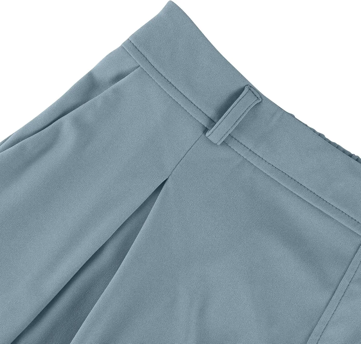 Wide Leg Pants for Women Pull On Flowy Palazzo Pants Lightweight Summer High Wasited Dress Pants with Pockets