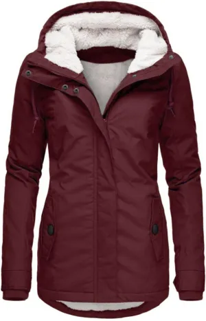 Windbreaker Cardigans Tops Windbreaker Jackets for Wowomen Fuzzy Quilted Jackets Padded Jacket Winter Coat Fall Cozy