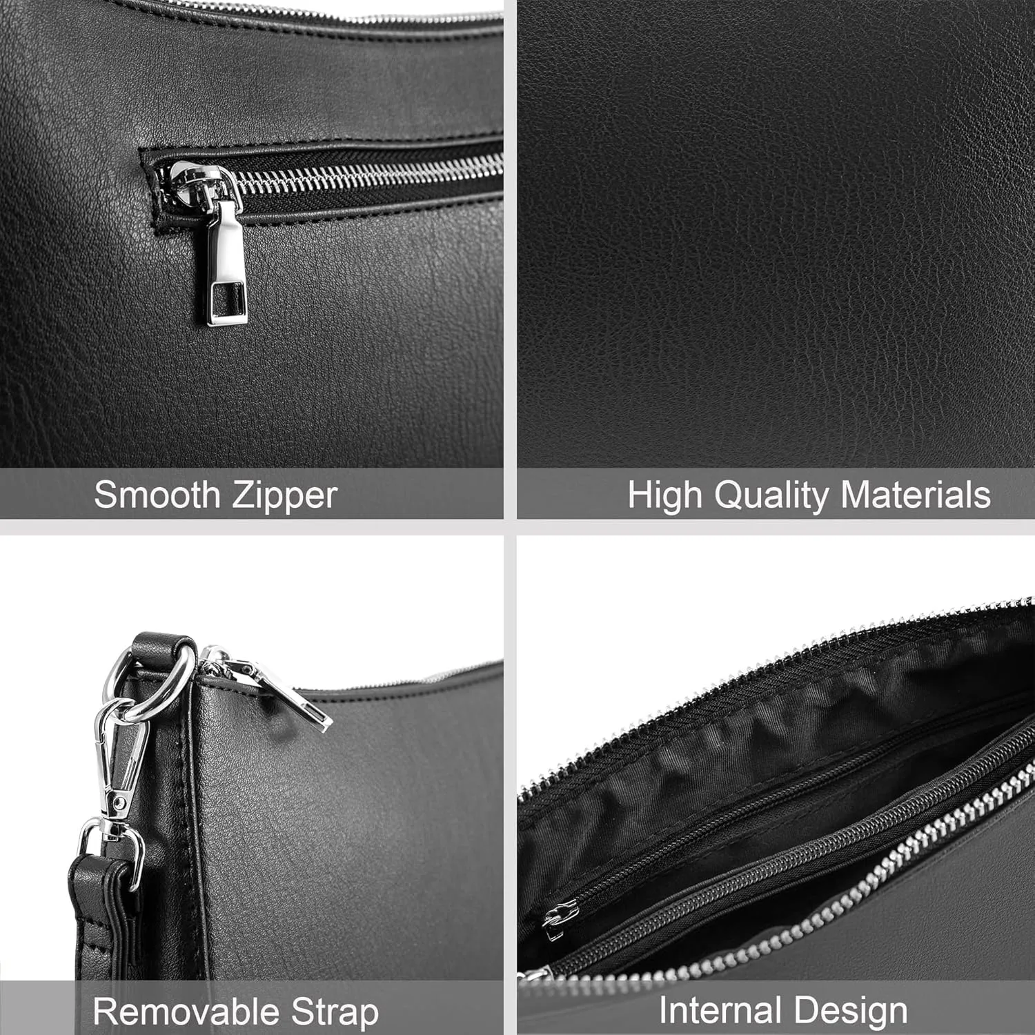 Women Shoulder Bag Convertible Crossbody Bag Hobo Top-Handle Tote Bags