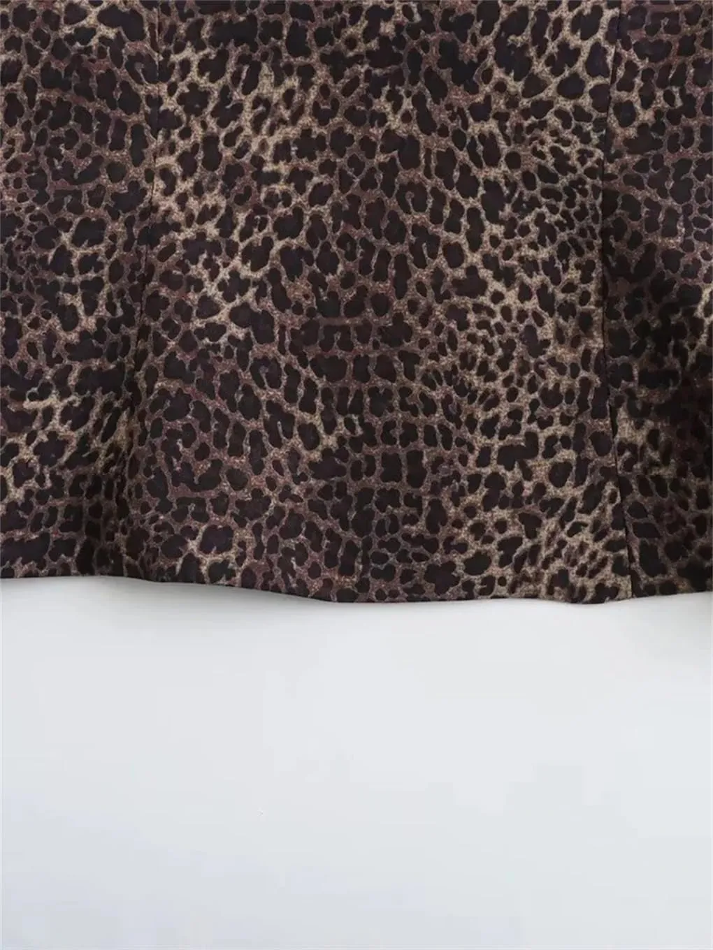 Women's Bow Lace Patchwork Leopard Print Short Cami Sleeveless Camisole Top