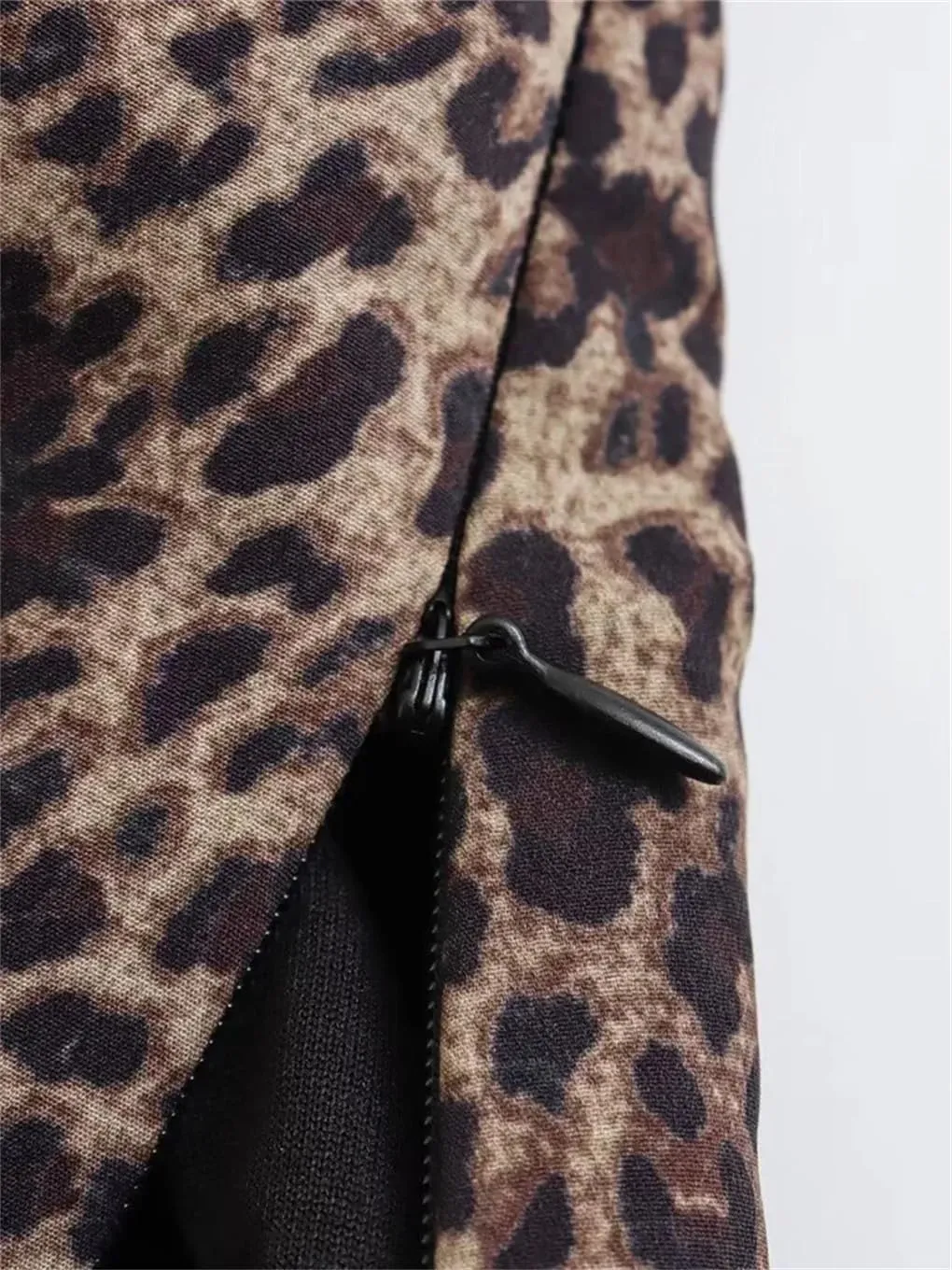 Women's Bow Lace Patchwork Leopard Print Short Cami Sleeveless Camisole Top