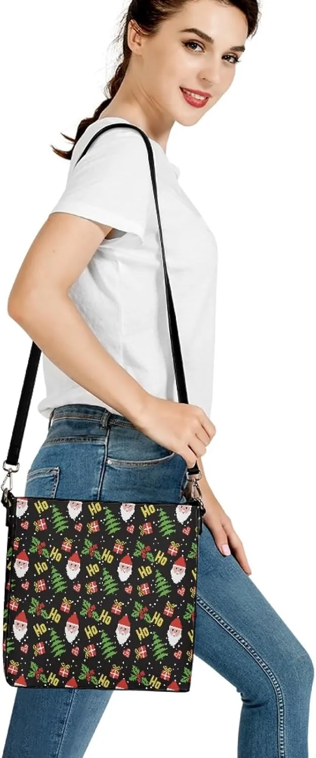 Women's Handbag Leather Tote Shoulder Bucket Bags Crossbody Top-handle Bag