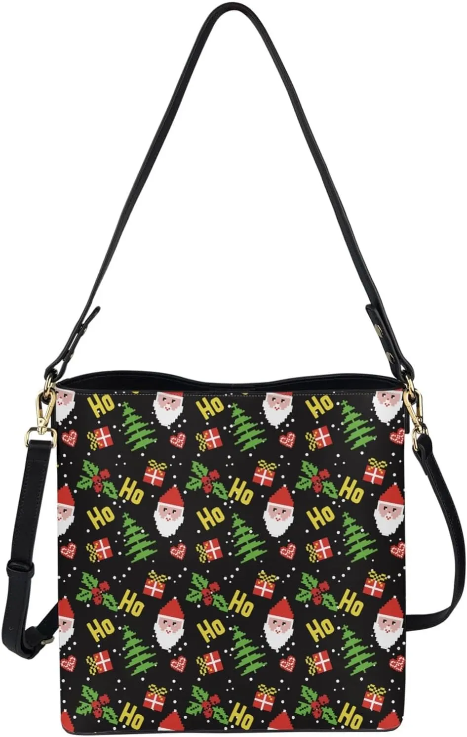 Women's Handbag Leather Tote Shoulder Bucket Bags Crossbody Top-handle Bag