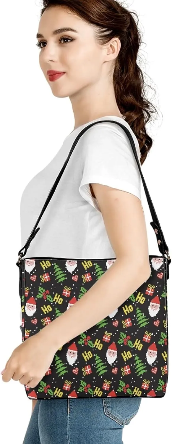Women's Handbag Leather Tote Shoulder Bucket Bags Crossbody Top-handle Bag