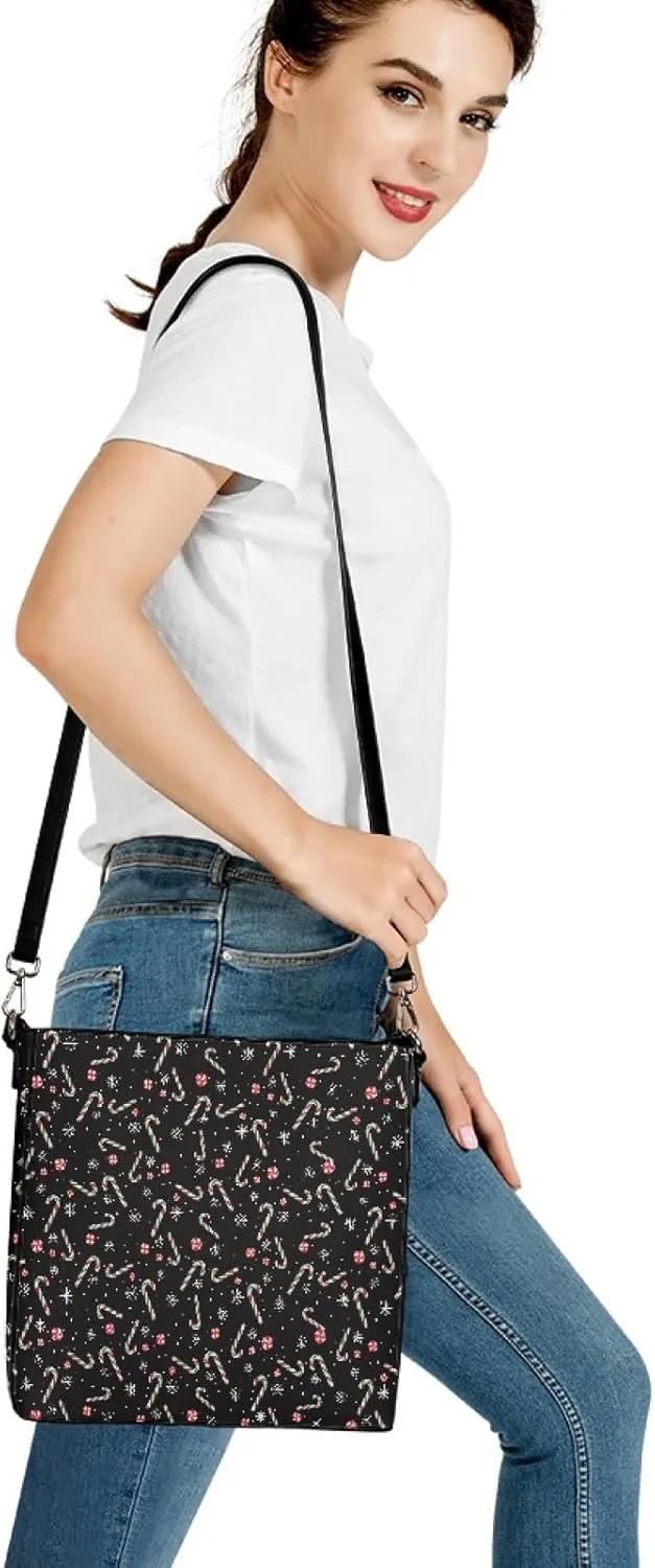 Women's Handbag Leather Tote Shoulder Bucket Bags Crossbody Top-handle Bag