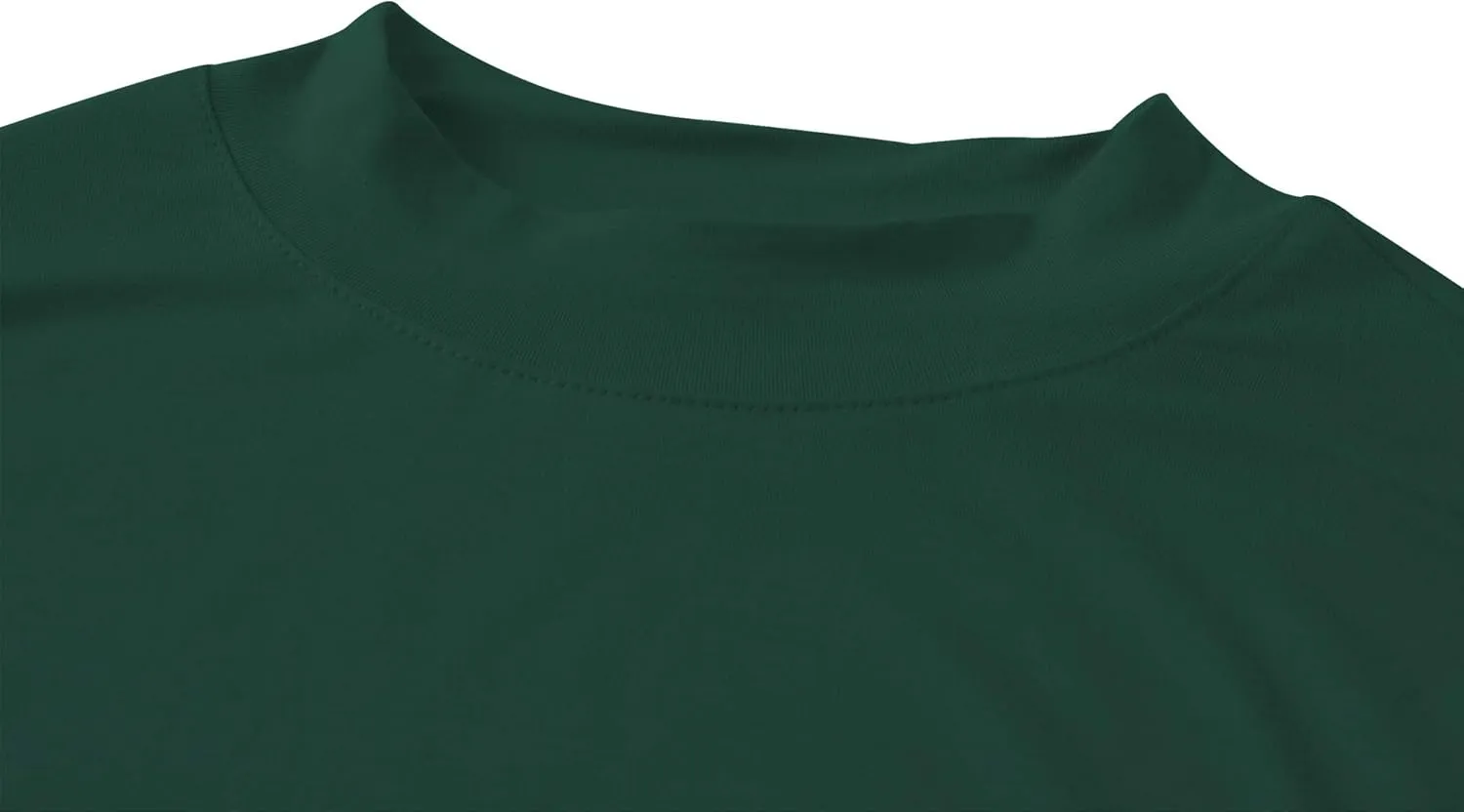 Women's Long Sleeve Slim Fit Turtleneck Basic Layering T-Shirt