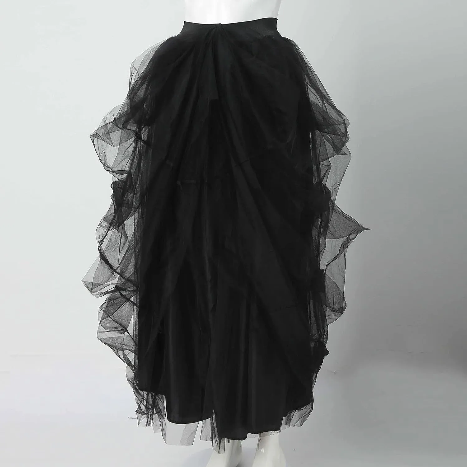 Women's Party High Waist Elastic Belt Casual Poncho Women's Skirt Bubble Skirt Jean Skirt Plus Size 20