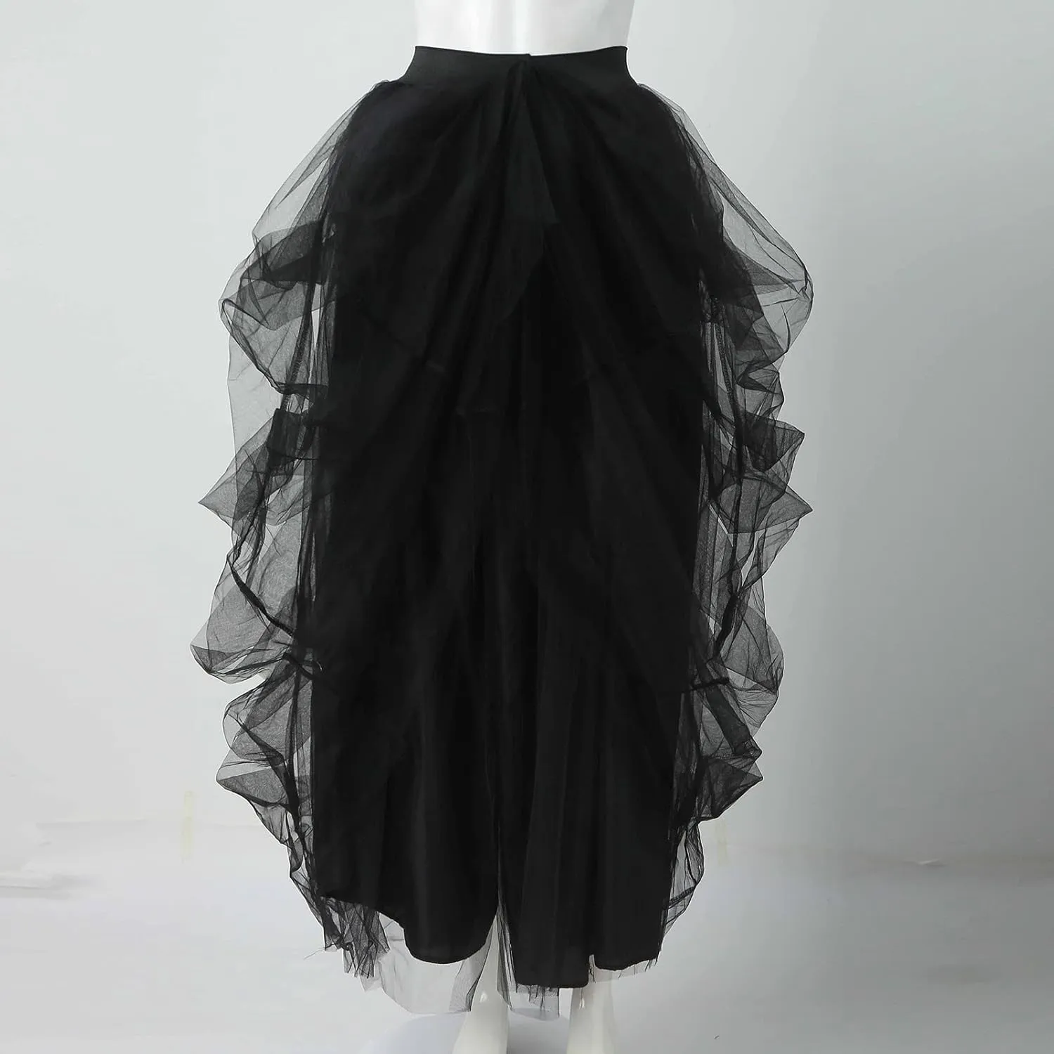 Women's Party High Waist Elastic Belt Casual Poncho Women's Skirt Bubble Skirt Jean Skirt Plus Size 20