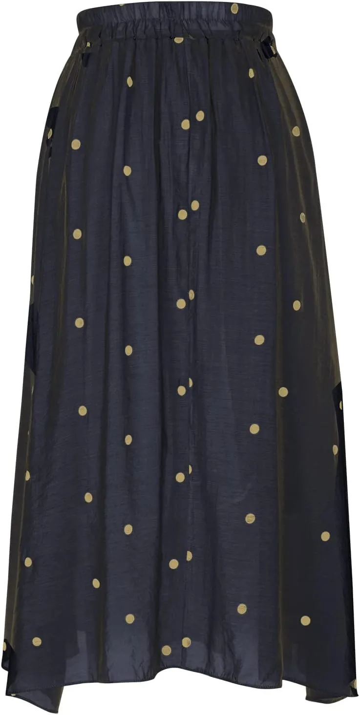 Womens Plus Size Maxi Skirt Linen Cotton Skirts Summer Causal Swiss Dot Elastic Waist Long Skirt Dress Clothes 2024