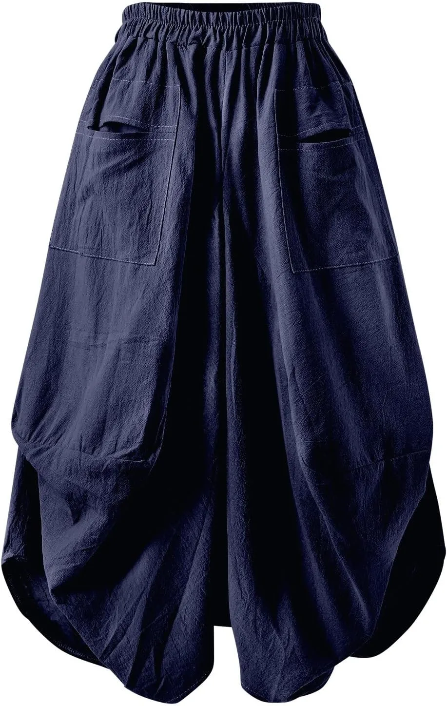 Women's Skirt Ethnic Style Cute Beautiful Loose Skirt Girls Plaid Skirt Size 12
