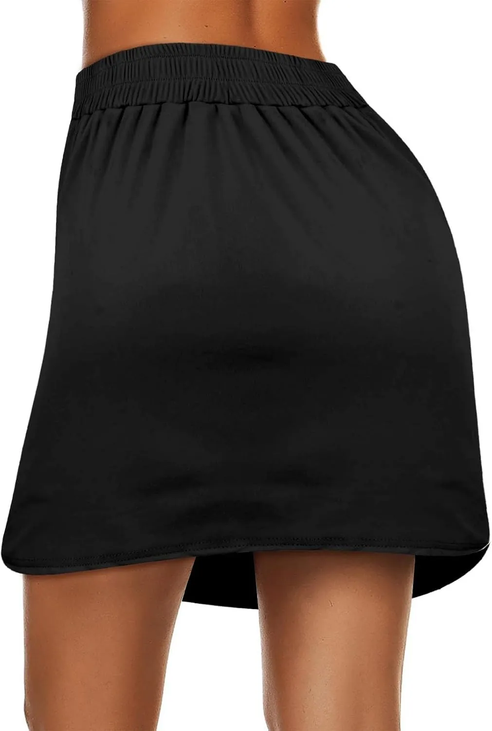 Women's Tennis Golf Skirts High Waisted with Pockets Drawstring Sports Running Skorts Workout Gym Outfits