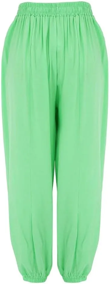 Womens Wide Leg Yoga Pants Women Plus Size Solid Color Casual Loose Pants Yoga Pants Women Trousers Travel Trousers