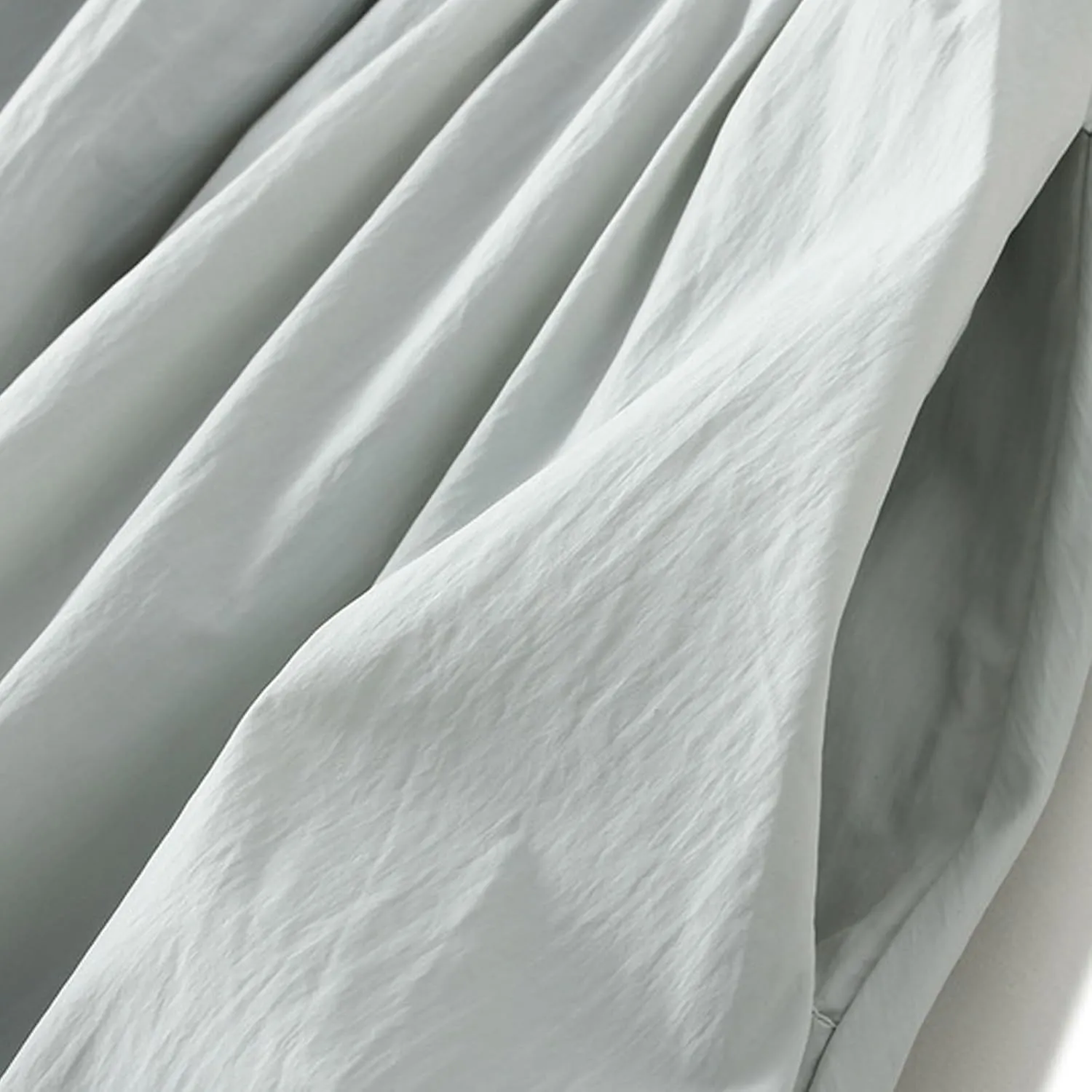 Womens Y2k Bubble Skirt Elastic High Waist A Line Long Skirts Casual Loose Ruffle Pleated Midi Long Flowy A-Line Skirt