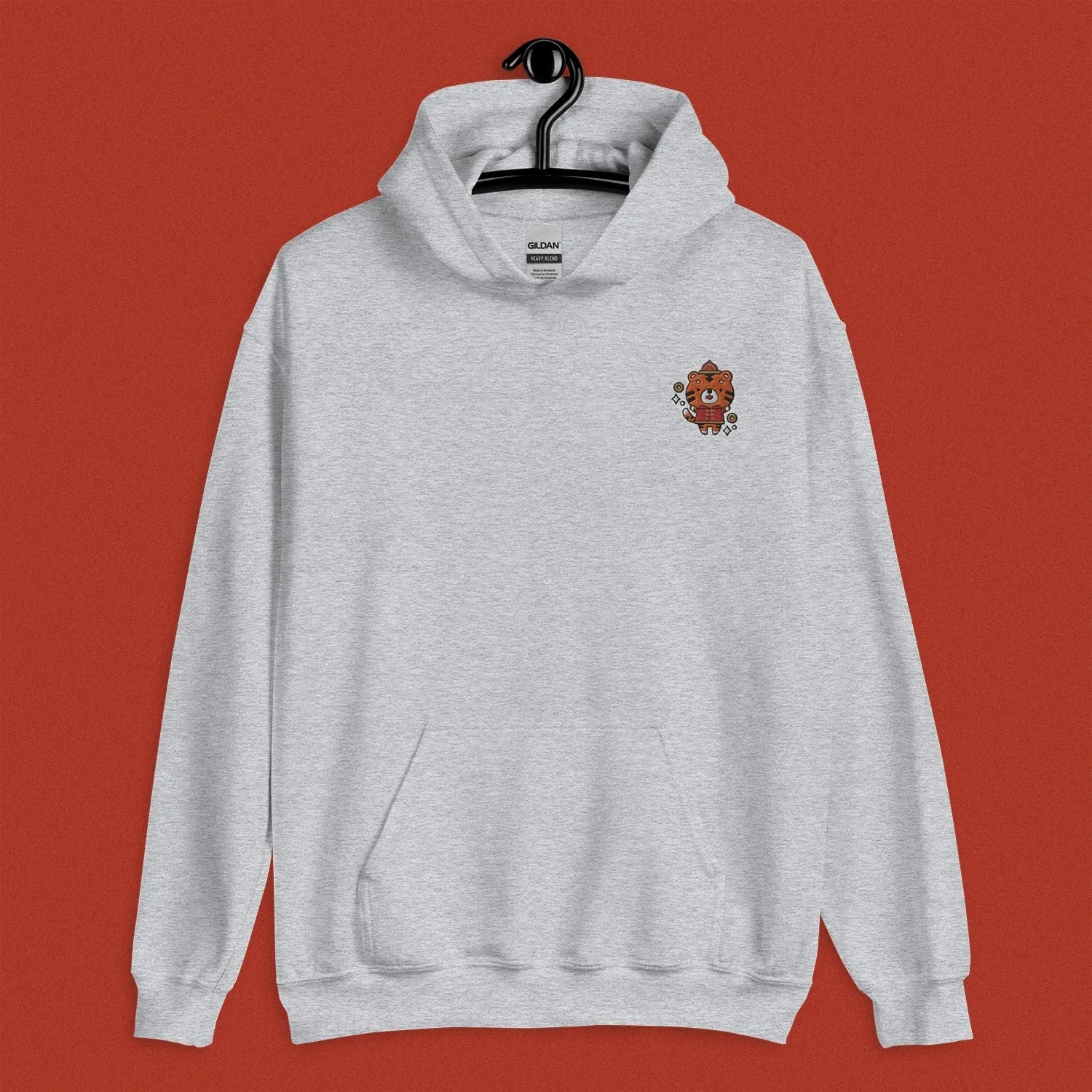 Year of the Tiger Embroidered Hoodie